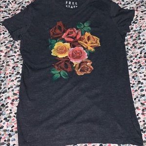 Cute rose t shirt